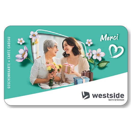 Carte cadeau Westside «Merci»